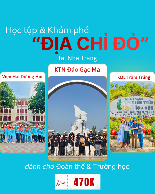 HÀNH TRÌNH VỀ ĐỊA CHỈ ĐỎ NHA TRANG