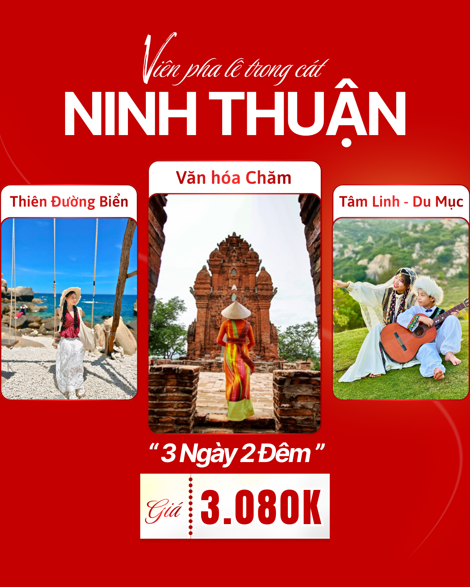 Tour du lịch Ninh Thuận - 3N2Đ