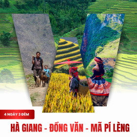 Tour Hà Giang – Đồng Văn – Mã Pí Lèng 4 Ngày 3 Đêm | Chinh Phục Cao Nguyên Đá Hùng Vĩ