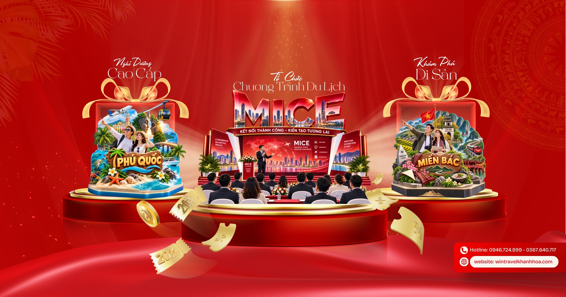 Tổ chức chương trình du lịch MICE - Win Travel